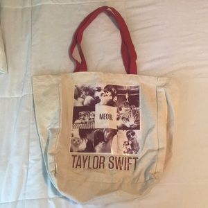 Taylor Swift RED tote bag